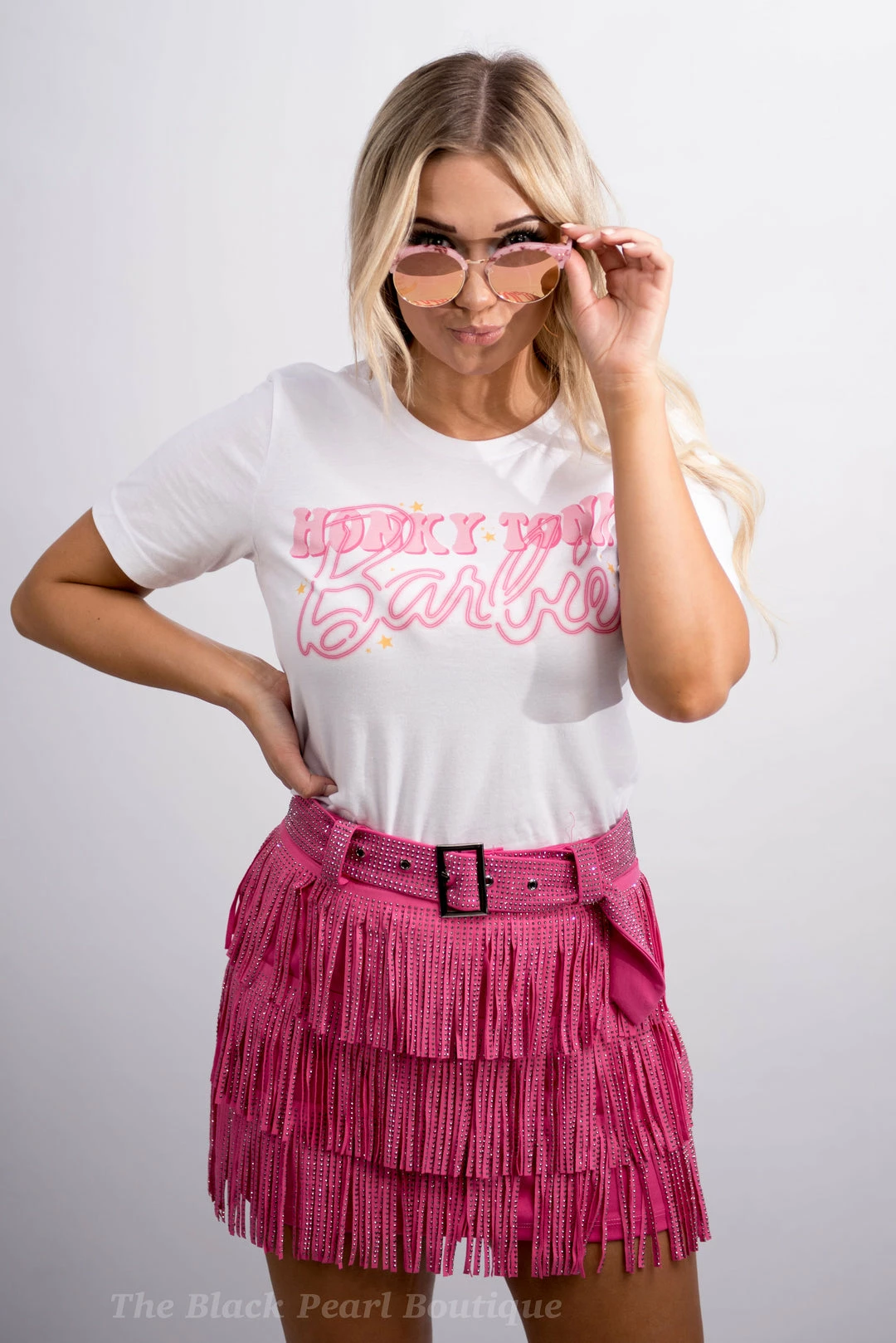 Wknder Honky Tonk Barbie Graphic Tee New Arrivals 1 Wknder Honky Tonk Barbie Graphic Tee New Arrivals