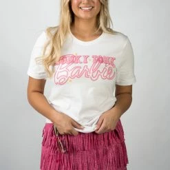 Wknder Honky Tonk Barbie Graphic Tee New Arrivals 10 Wknder Honky Tonk Barbie Graphic Tee New Arrivals