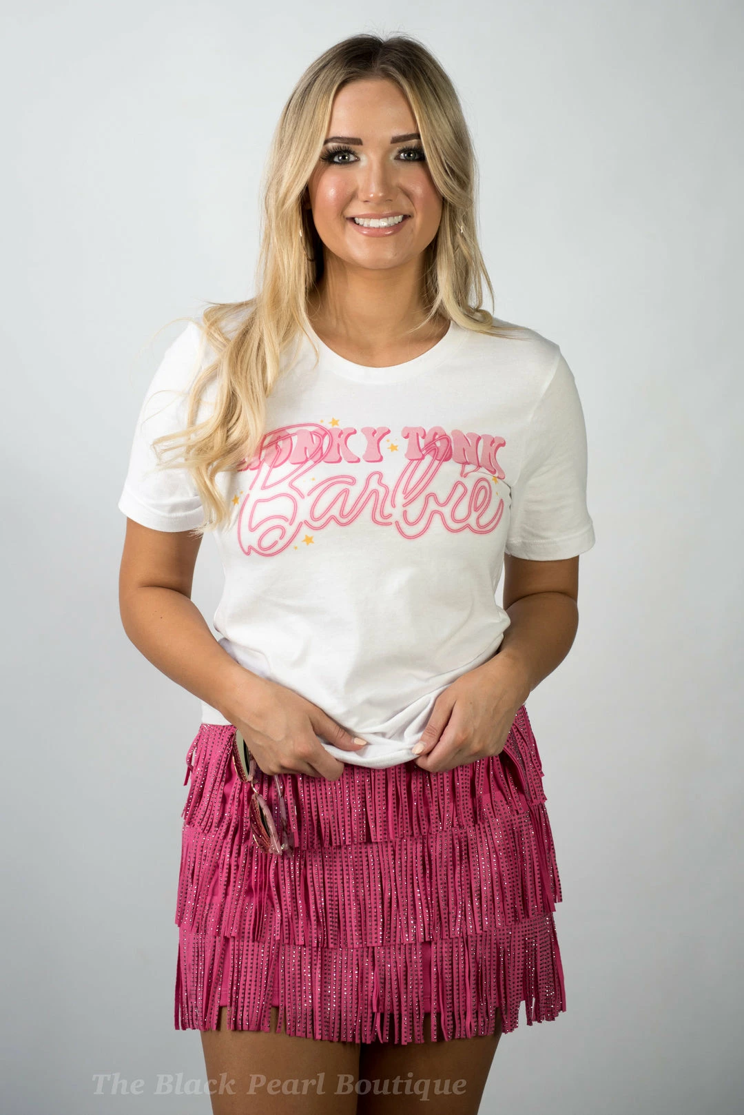 Wknder Honky Tonk Barbie Graphic Tee New Arrivals 5 Wknder Honky Tonk Barbie Graphic Tee New Arrivals