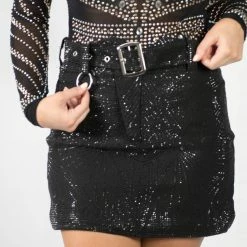 Day G Black Rhinestone Skirt New Arrivals 7 Day G Black Rhinestone Skirt New Arrivals