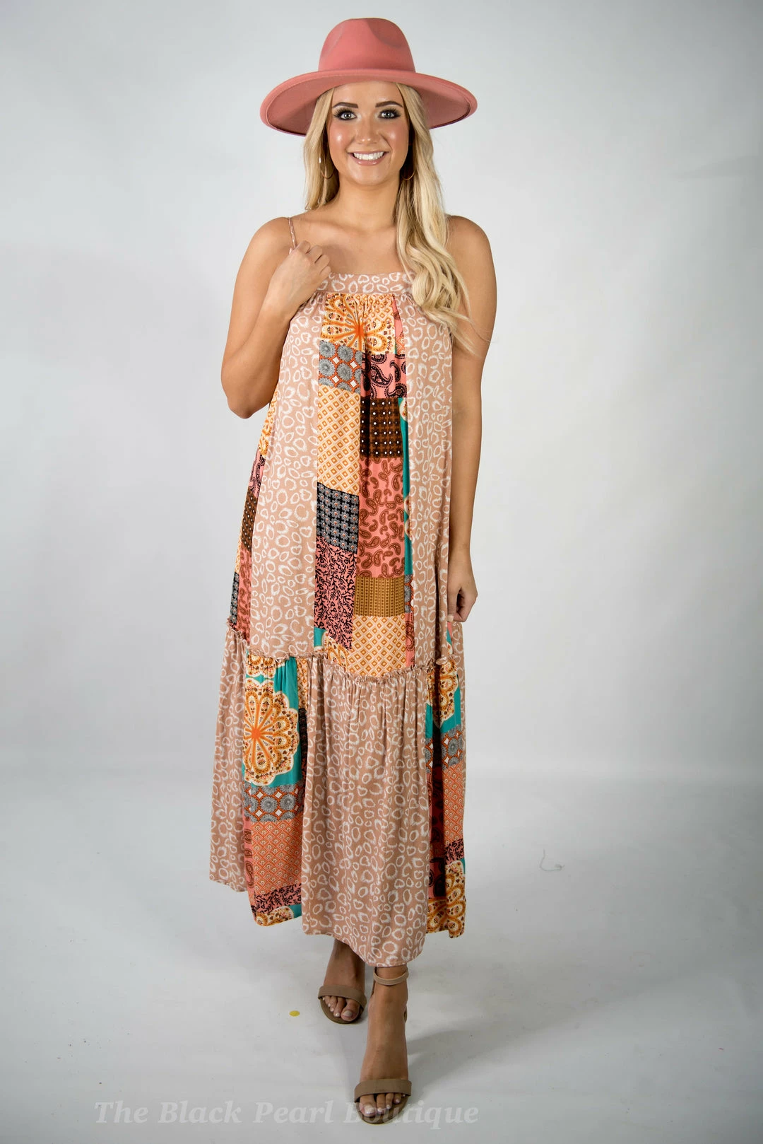 Gigio New Arrivals Patchwork Print Mixed Maxi 3 Gigio New Arrivals Patchwork Print Mixed Maxi