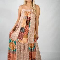 Gigio New Arrivals Patchwork Print Mixed Maxi 10 Gigio New Arrivals Patchwork Print Mixed Maxi