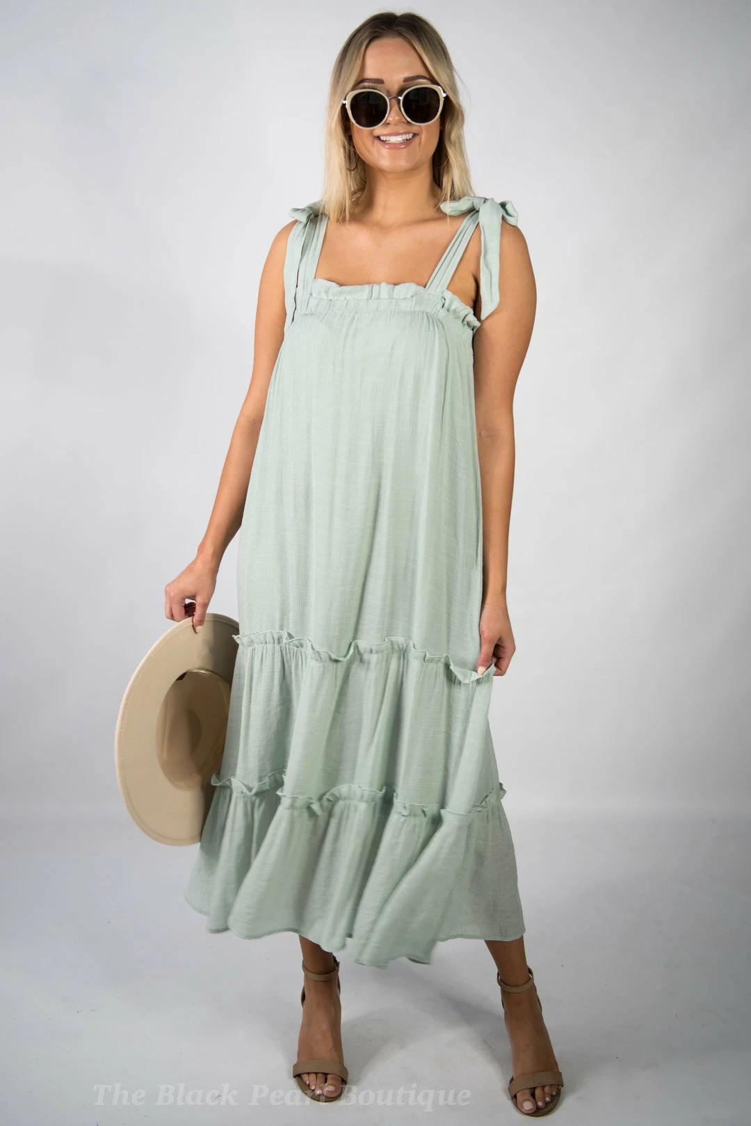 Blu Pepper Sage Midi Dress 3 Blu Pepper Sage Midi Dress