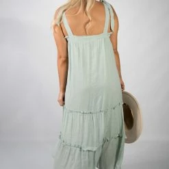 Blu Pepper Sage Midi Dress