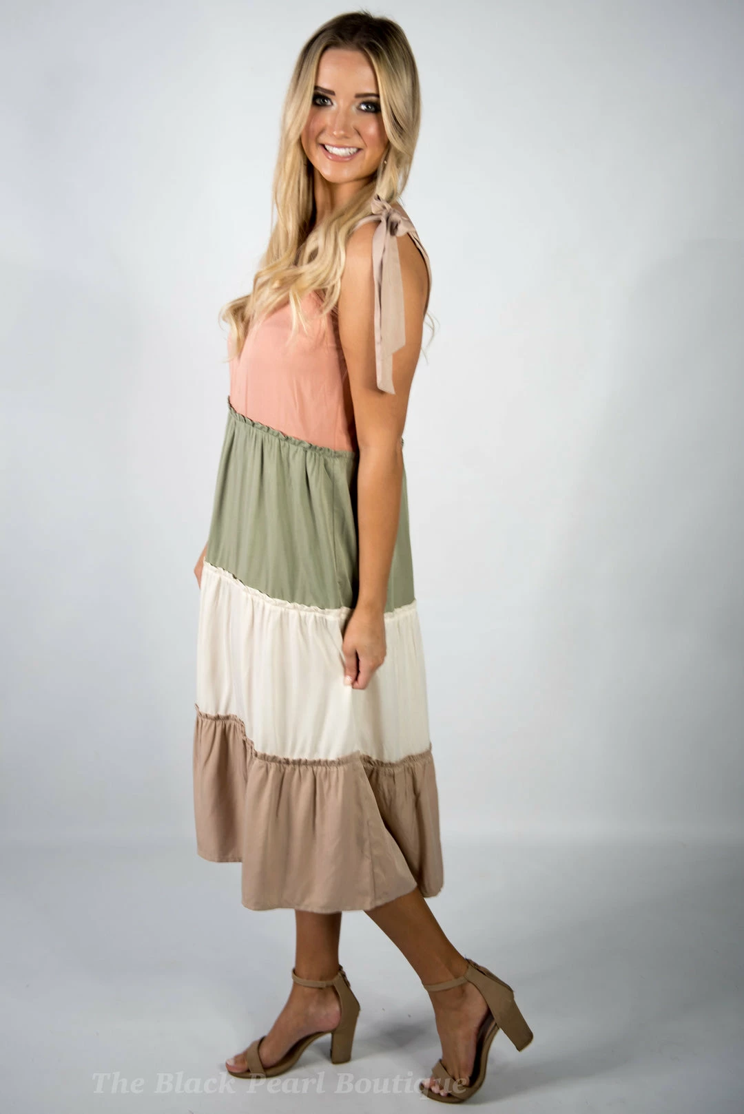 Baevely Color Block Midi New Arrivals 2 Baevely Color Block Midi New Arrivals