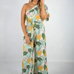 Twentyten New Arrivals One Shoulder Jumpsuit