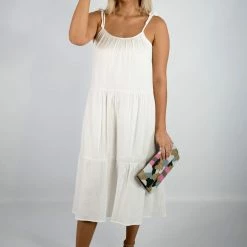 Very J White Midi Dress 9 Very J White Midi Dress