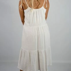 Very J White Midi Dress