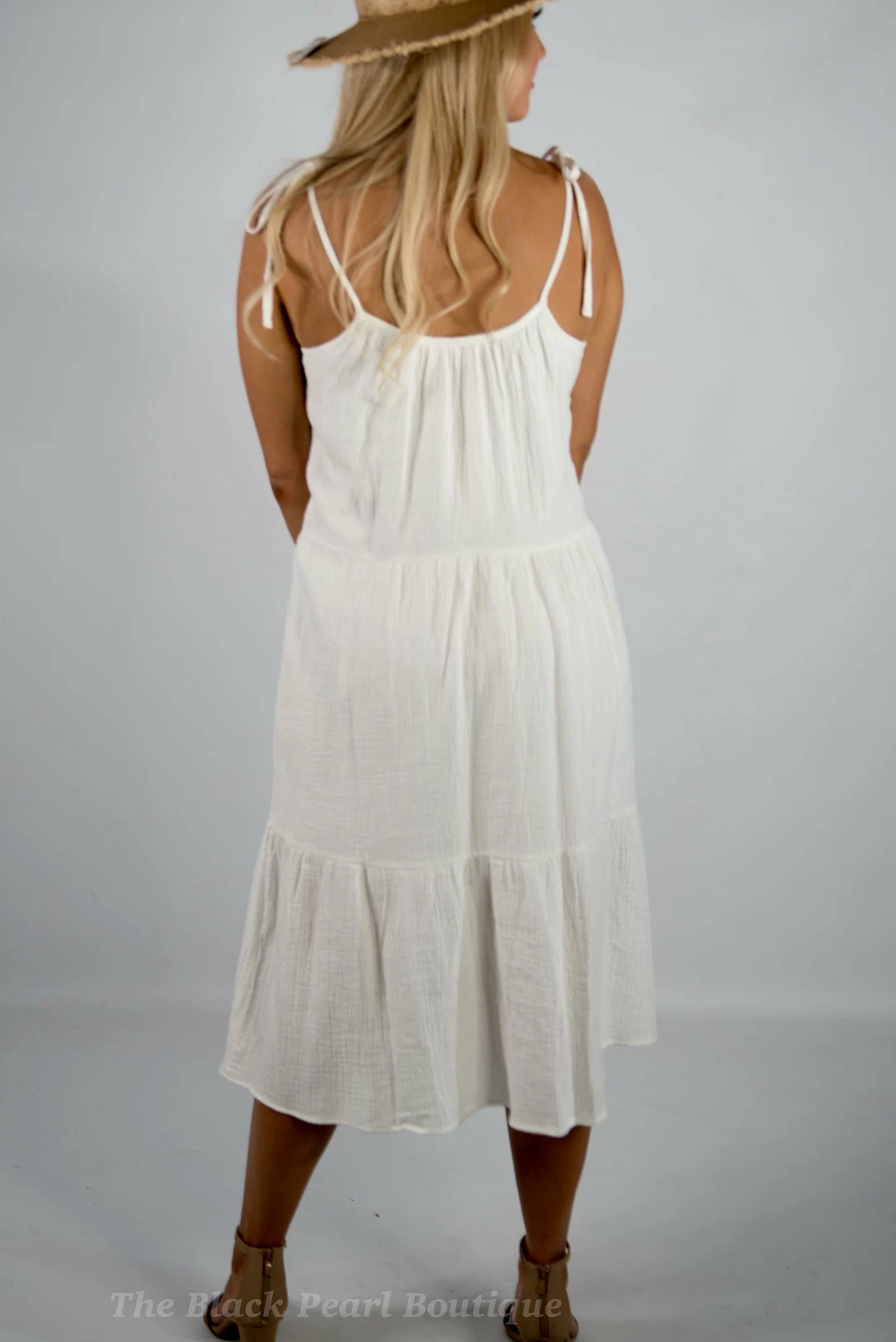 Very J White Midi Dress 2 Very J White Midi Dress