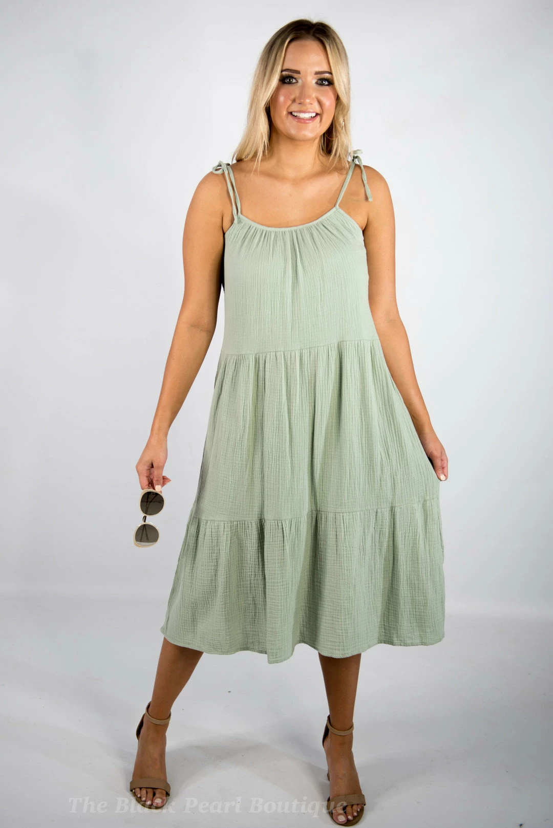 Very J Sage Midi Dress 3 Very J Sage Midi Dress