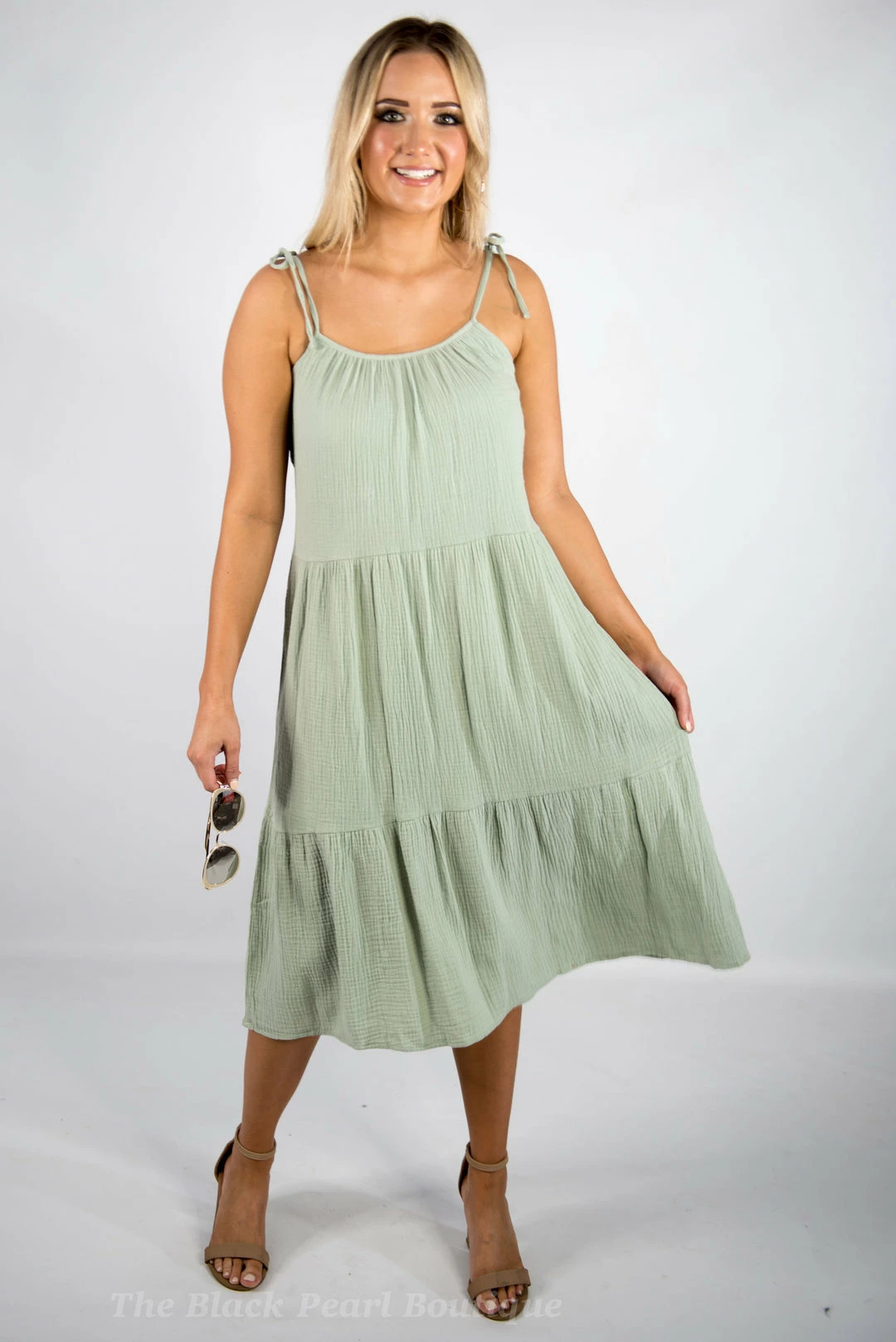 Very J Sage Midi Dress 4 Very J Sage Midi Dress