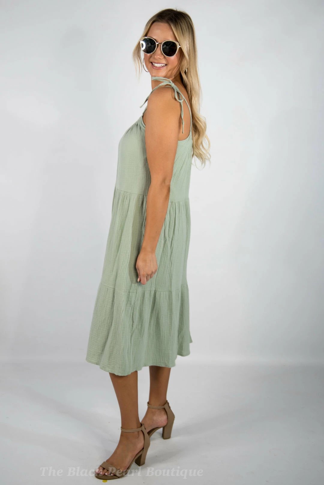 Very J Sage Midi Dress 5 Very J Sage Midi Dress