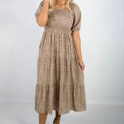 Baevely New Arrivals Leopard Maxi Dress