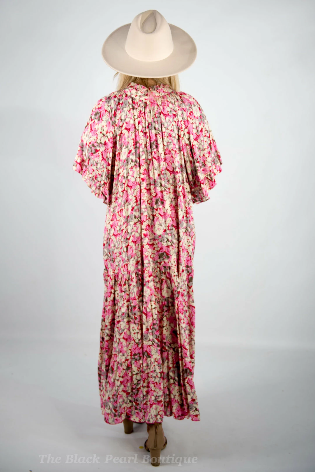 Gigio Rose Pink Floral Maxi 5 Gigio Rose Pink Floral Maxi
