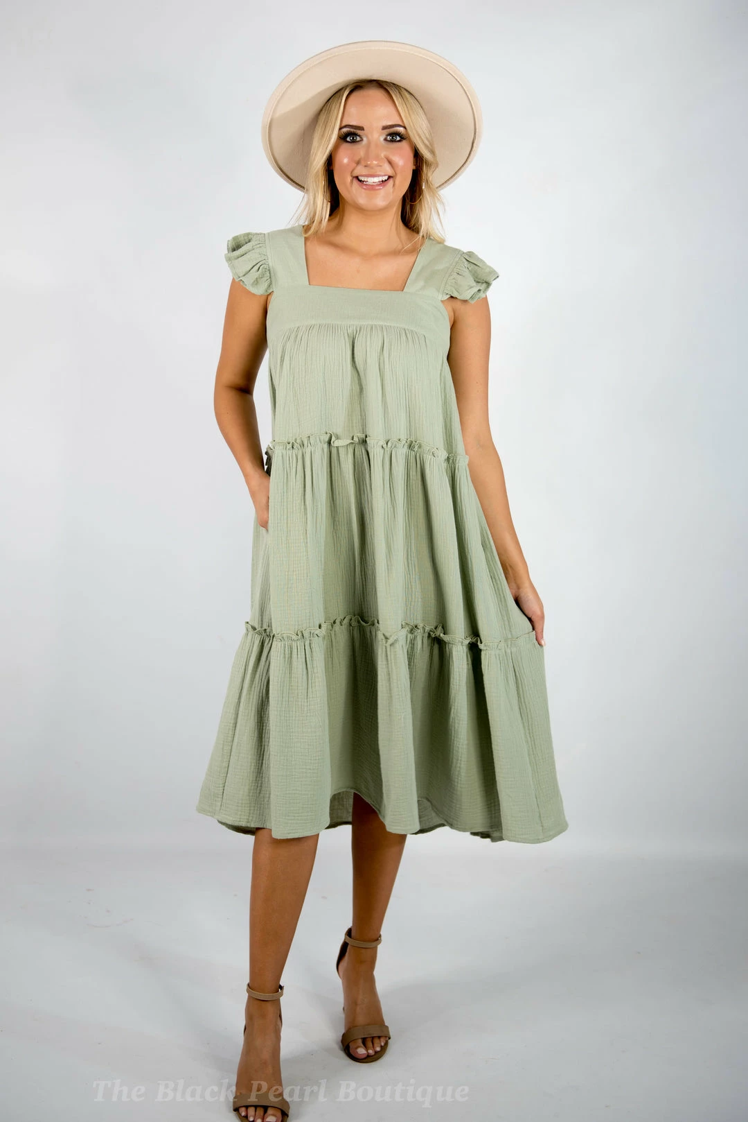Entro New Arrivals Sage Midi Dress 1 Entro New Arrivals Sage Midi Dress