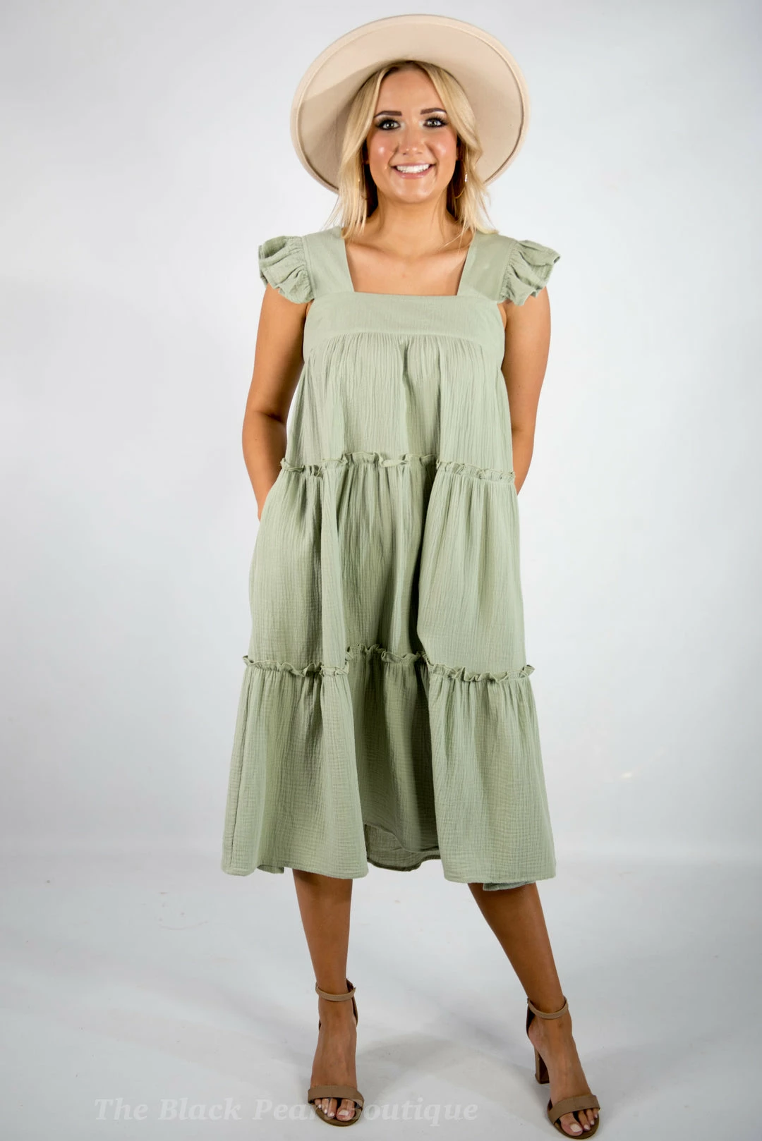 Entro New Arrivals Sage Midi Dress 2 Entro New Arrivals Sage Midi Dress