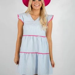 Andree By Unit Pin Striped Babydoll Dress 13 Andree By Unit Pin Striped Babydoll Dress