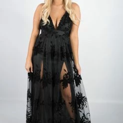 Vintageshop Black Maxi Dress New Arrivals