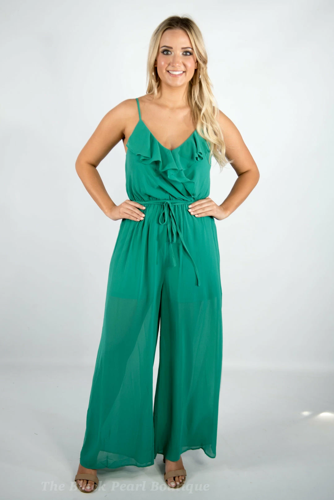 Andree By Unit Emerald Ruffle Jumpsuit 3 Andree By Unit Emerald Ruffle Jumpsuit