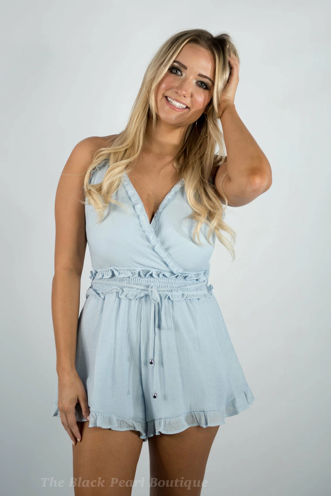 Twentyten Blue Ruffled Romper New Arrivals 4 Twentyten Blue Ruffled Romper New Arrivals