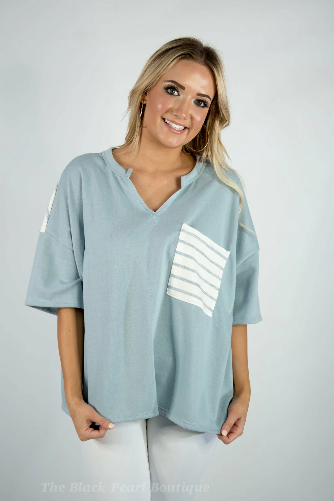 Fantastic Fawn Blue Pocket Tee New Arrivals 2 Fantastic Fawn Blue Pocket Tee New Arrivals