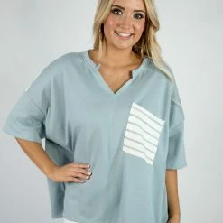 Fantastic Fawn Blue Pocket Tee New Arrivals 7 Fantastic Fawn Blue Pocket Tee New Arrivals