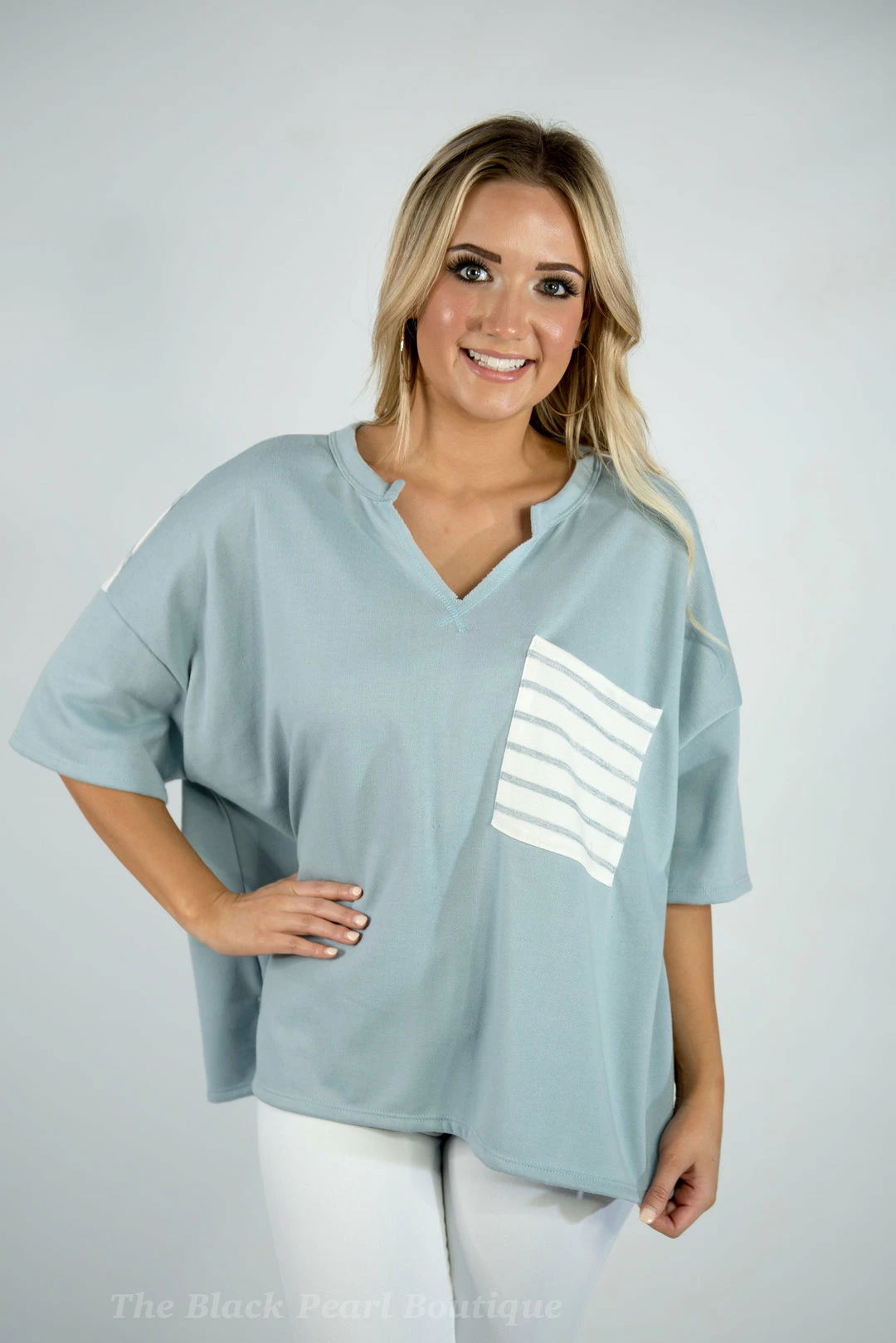 Fantastic Fawn Blue Pocket Tee New Arrivals 3 Fantastic Fawn Blue Pocket Tee New Arrivals