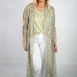 Peach Love New Arrivals Floral Print Kimono 7 Peach Love New Arrivals Floral Print Kimono