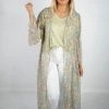 Peach Love New Arrivals Floral Print Kimono