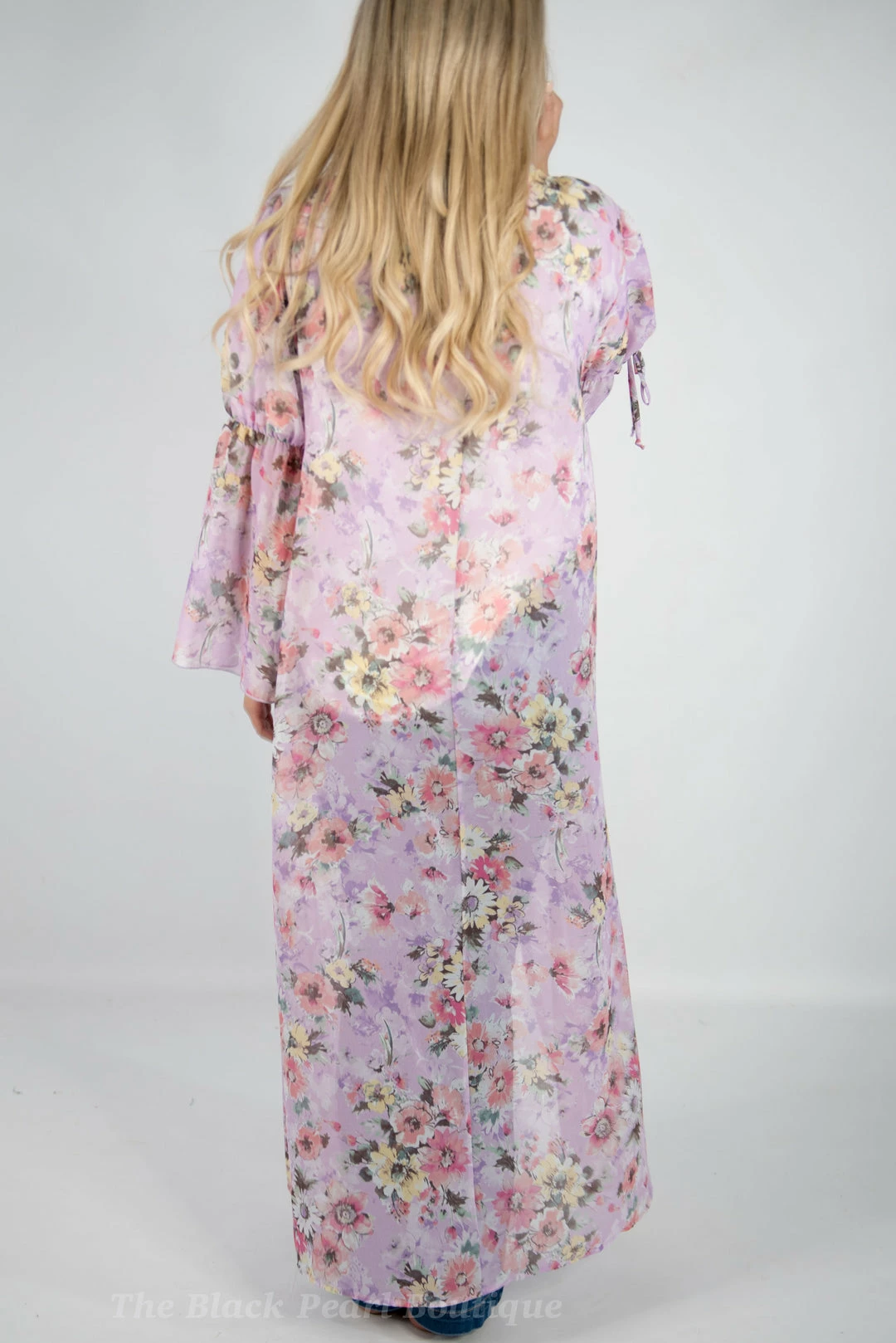 Peach Love New Arrivals Lavender Floral Duster 4 Peach Love New Arrivals Lavender Floral Duster