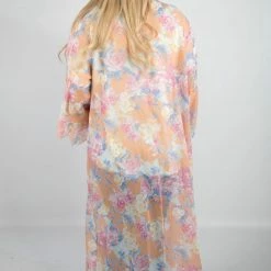 Peach Love Light Coral Floral Duster New Arrivals 13 Peach Love Light Coral Floral Duster New Arrivals