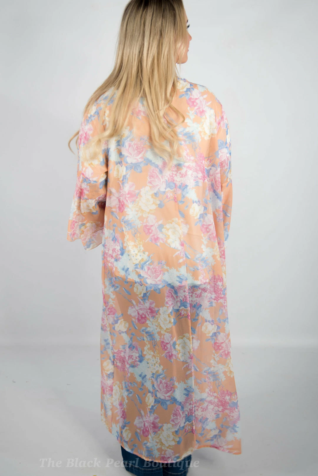 Peach Love Light Coral Floral Duster New Arrivals 7 Peach Love Light Coral Floral Duster New Arrivals