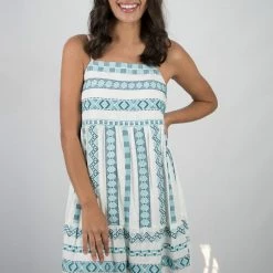 Andree By Unit Ivory/Teal Dress New Arrivals 13 Andree By Unit Ivory/Teal Dress New Arrivals