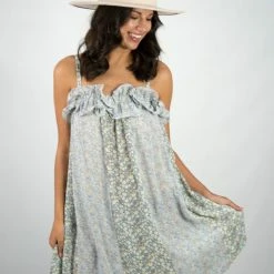 Gigio Mint Floral Dress 10 Gigio Mint Floral Dress