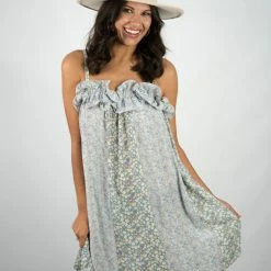 Gigio Mint Floral Dress 11 Gigio Mint Floral Dress