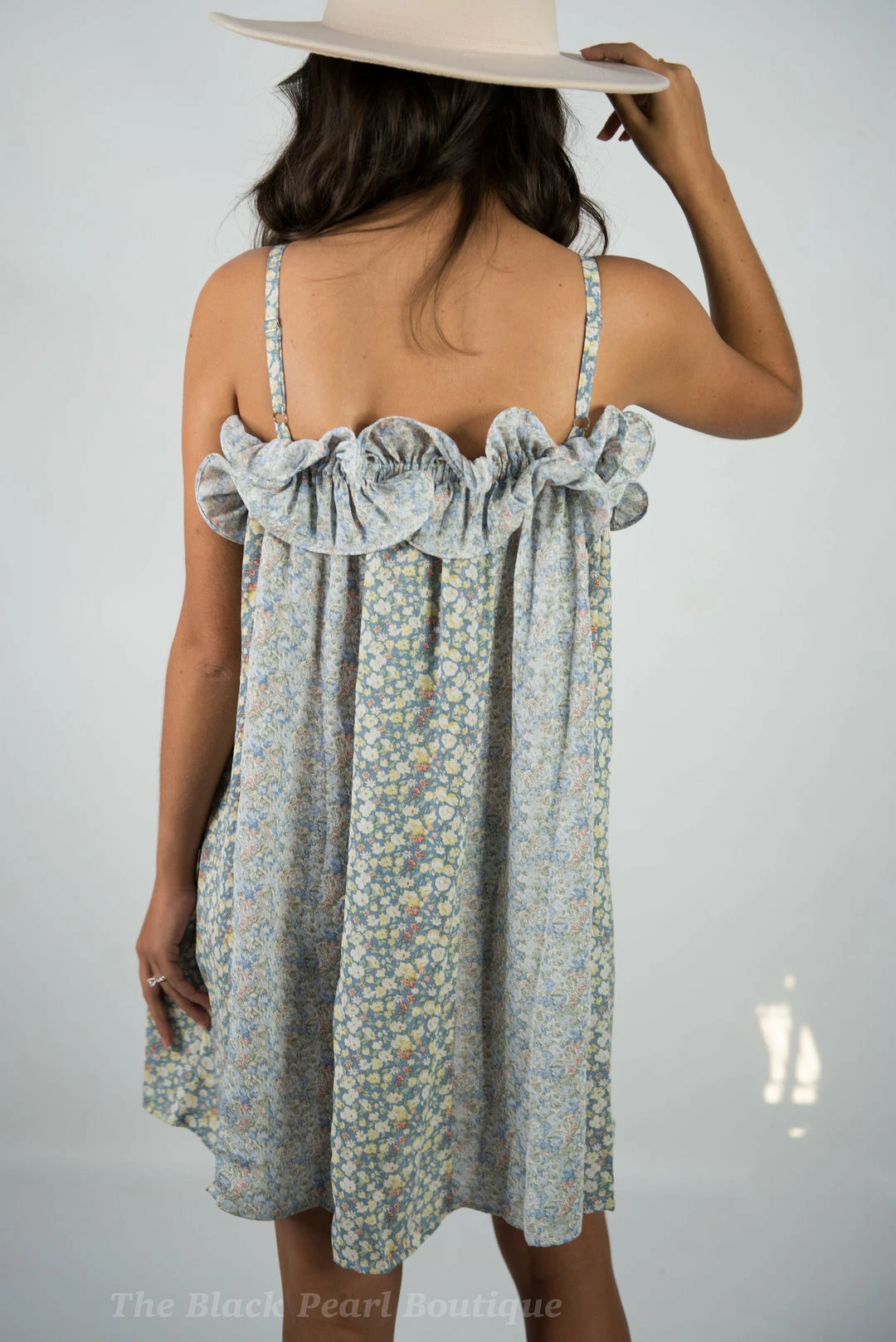 Gigio Mint Floral Dress 7 Gigio Mint Floral Dress