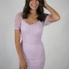 Peach Love Lavender Ruched Dress New Arrivals
