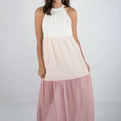 Andree By Unit Colorblock Maxi Dress New Arrivals
