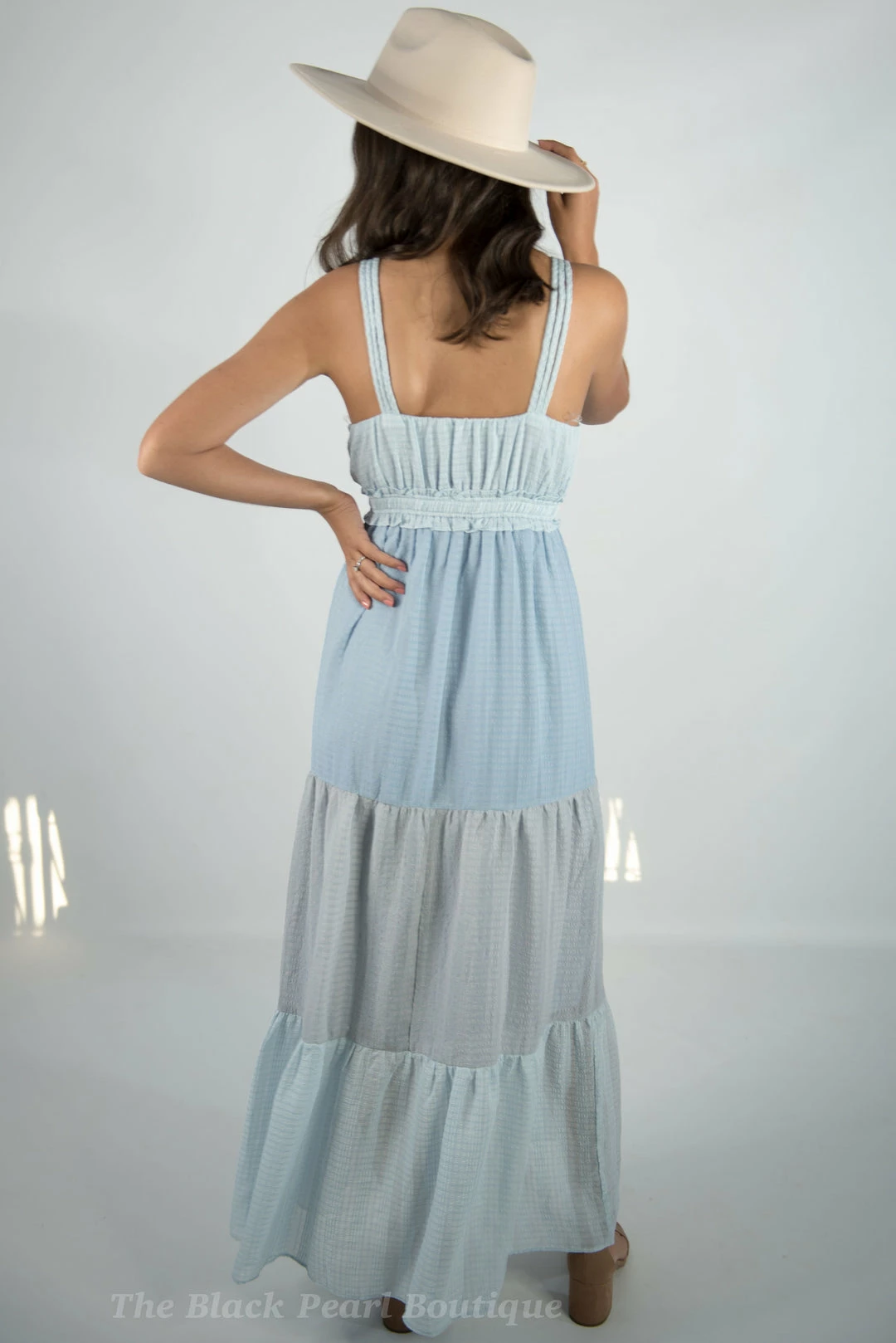 Peach Love Blue Color Block Maxi Dress New Arrivals 6 Peach Love Blue Color Block Maxi Dress New Arrivals