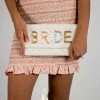 Golden Stella Bride Beaded Clutch