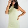 Hyfve Pastel Green Casual Dress