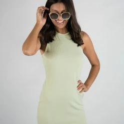 Hyfve Pastel Green Casual Dress