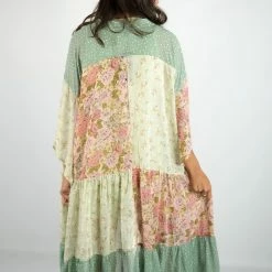 Gigio High Low Mixed Print Kimono 11 Gigio High Low Mixed Print Kimono