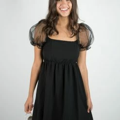 Peach Love Little Black Dress