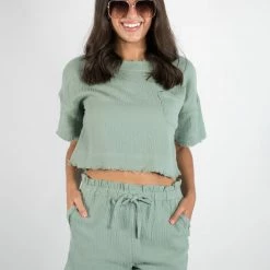 Very J New Arrivals Sage Comfy 2 Piece Set 10 Very J New Arrivals Sage Comfy 2 Piece Set
