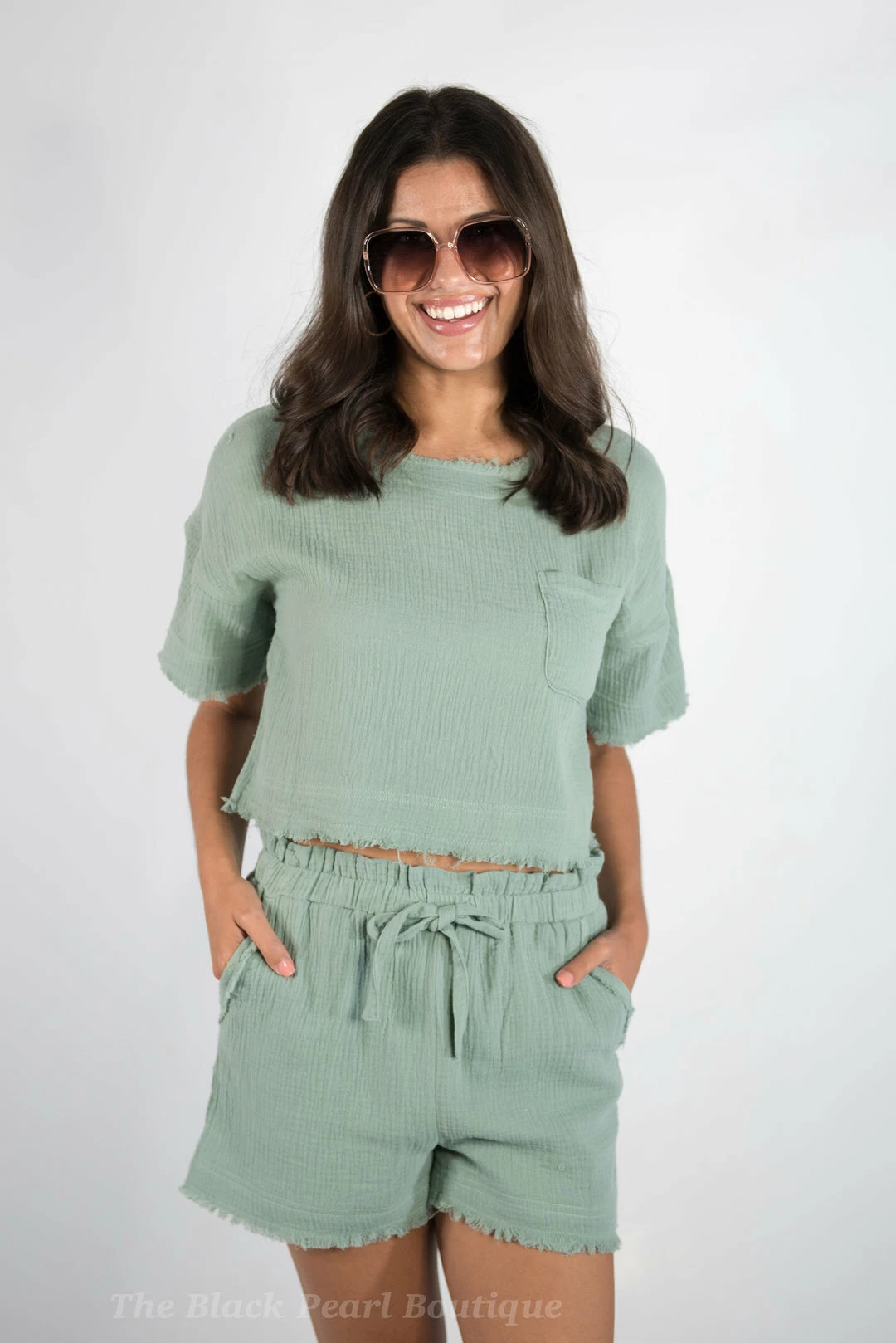 Very J New Arrivals Sage Comfy 2 Piece Set 5 Very J New Arrivals Sage Comfy 2 Piece Set