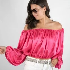 Hyfve New Arrivals Fuchsia Off Shoulder Top 9 Hyfve New Arrivals Fuchsia Off Shoulder Top