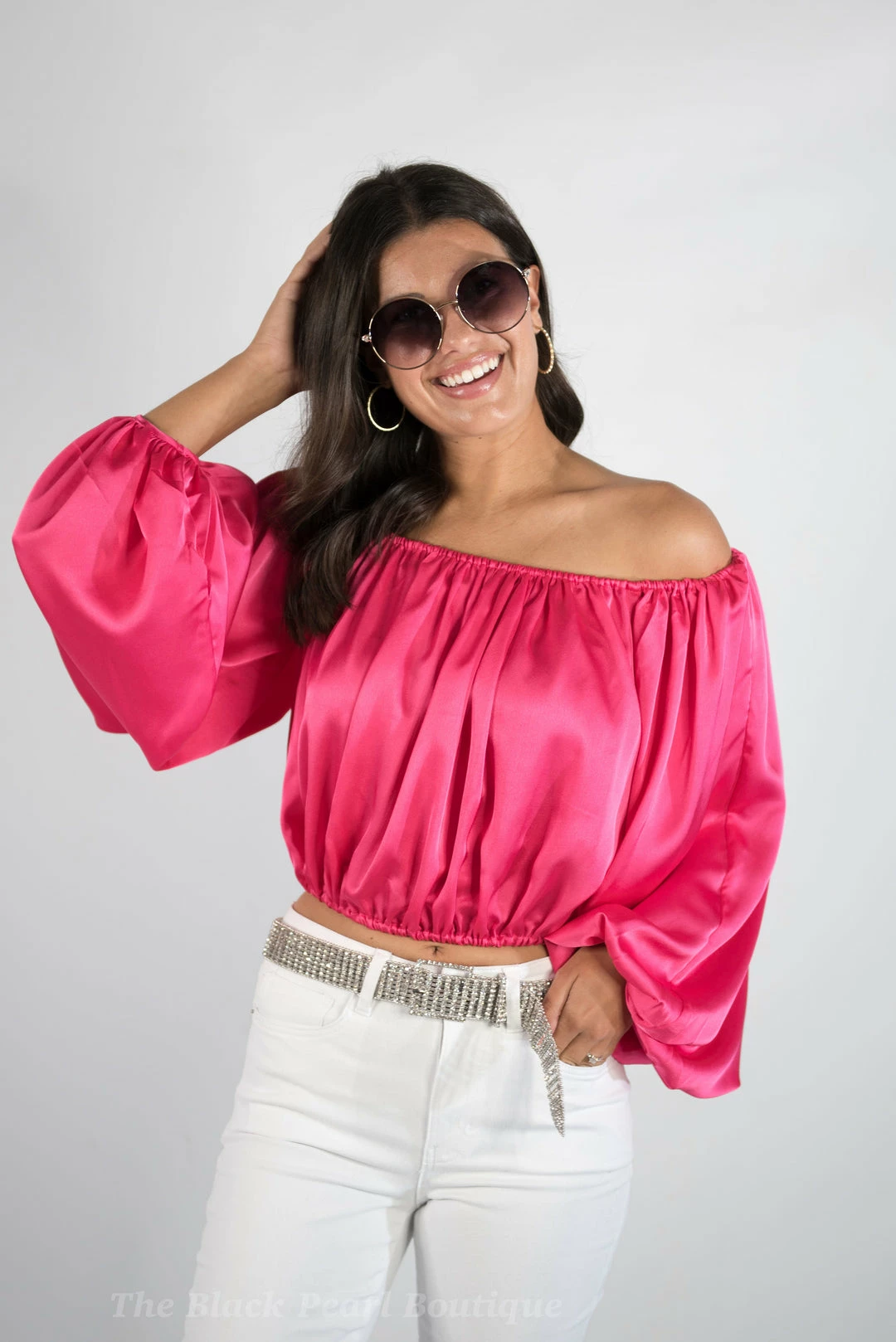 Hyfve New Arrivals Fuchsia Off Shoulder Top 6 Hyfve New Arrivals Fuchsia Off Shoulder Top