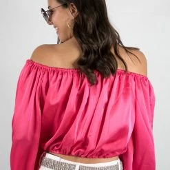 Hyfve New Arrivals Fuchsia Off Shoulder Top 13 Hyfve New Arrivals Fuchsia Off Shoulder Top