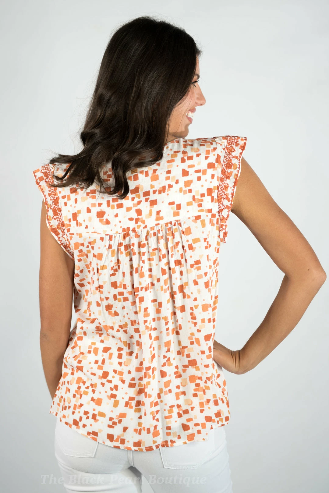 Andree By Unit New Arrivals Embroidered Babydoll Top 3 Andree By Unit New Arrivals Embroidered Babydoll Top